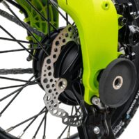 MiRider One Hope Edition Folding Electric Bike - Acid Green - Image 15