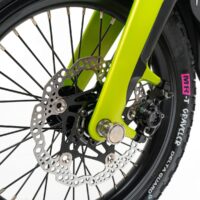 MiRider One Hope Edition Folding Electric Bike - Acid Green - Image 14