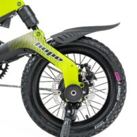 MiRider One Hope Edition Folding Electric Bike - Acid Green - Image 11