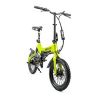 MiRider One Hope Edition Folding Electric Bike - Acid Green - Image 3