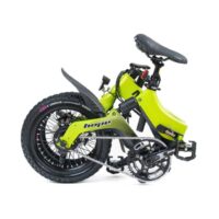 MiRider One Hope Edition Folding Electric Bike - Acid Green - Image 2