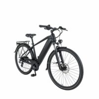 Dawes Spire 1.0 Crossbar Hybrid Electric Bike - Black - Image 2