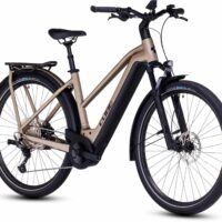 Cube Kathmandu Hybrid Pro 750 Electric Bike, 750Wh, 11 Speed - Flashstone/Black - Image 2