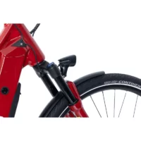 Viking City Trekking Comfort Electric Bike, 14Ah - Red - Image 6