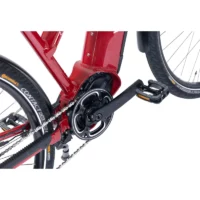 Viking City Trekking Comfort Electric Bike, 14Ah - Red - Image 7