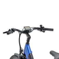 Ampere Deluxe Pro Hybrid Step Through Electric Bike, 700c Wheel - Blue - Image 5