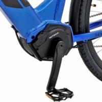 Ampere Deluxe Pro Hybrid Step Through Electric Bike, 700c Wheel - Blue - Image 7