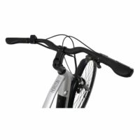 Falcon Horizon Cross Bar Hybrid Electric Bike - Silver - Image 5