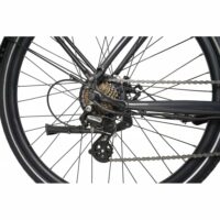 Dawes Scenic Crossbar Hybrid Electric Bike, 10.4Ah - Grey - Image 7