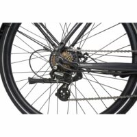 Dawes Scenic Low Step Hybrid Electric Bike, 10.4Ah - Grey - Image 6