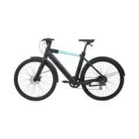 D&D City Step Over Electric Bike, 460Wh, 700c Wheel - Black/Baby Blue - Image 2