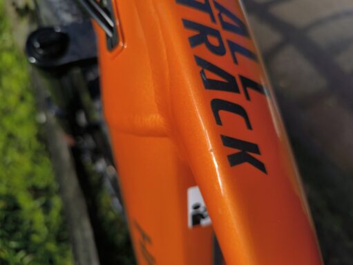 Ex Demo Haibike AllTrack 6 Hardtail Electric Mountain Bike v1, Yamaha PW-S2 - Gloss Orange - Image 6