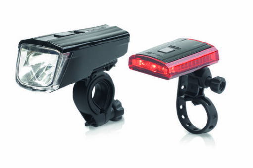 XLC Comp Titania Bike Light Set