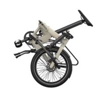 Eovolt Afternoon Pro 20" Folding Electric Bike - Taupe - Image 4