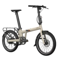 Eovolt Afternoon Pro 20" Folding Electric Bike - Taupe - Image 2