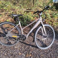 Ex Demo Emu Evo Unisex Step Through Hybrid Electric Bike - Grey - Image 3