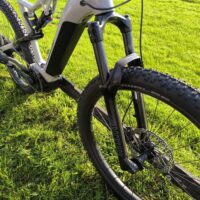 Ex Demo Lapierre Overvolt TR 3.5 Full Suspension Electric Mountain Bike 2022 46cm Frame - Gloss White - Image 5