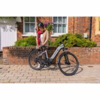 Dawes Spire 2.0 Cues Low Step Hybrid Electric Bike, 15Ah, 9 Speed - Grey - Image 9