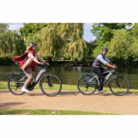 Dawes Spire 2.0 Cues Low Step Hybrid Electric Bike, 15Ah, 9 Speed - Grey - Image 10